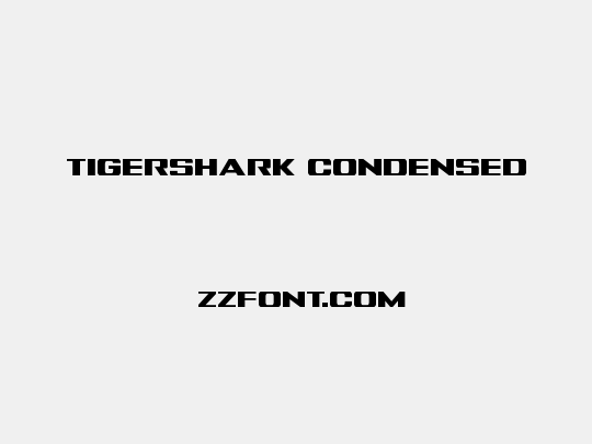 Tigershark Condensed