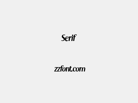 Serif