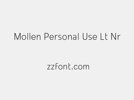 Mollen Personal Use Lt Nr