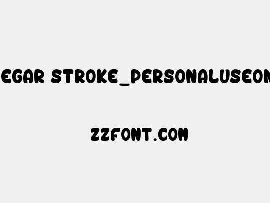 Vinegar Stroke_PersonalUseOnly