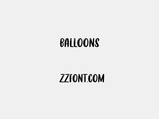 balloons