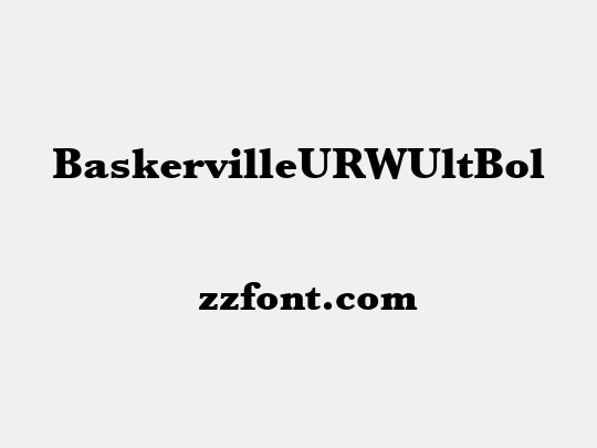 BaskervilleURWUltBol