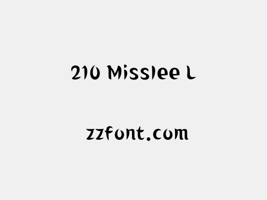 210 Misslee L