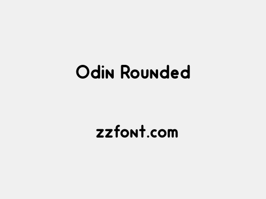 Odin Rounded