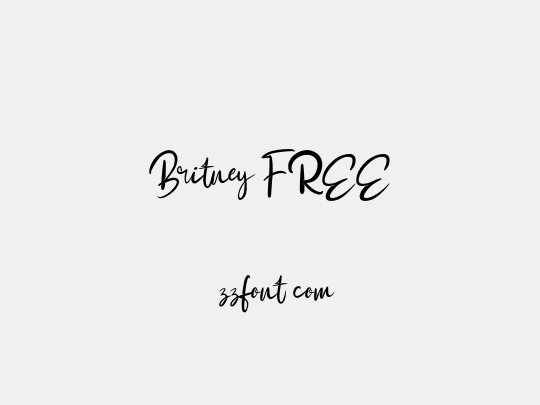 Britney FREE