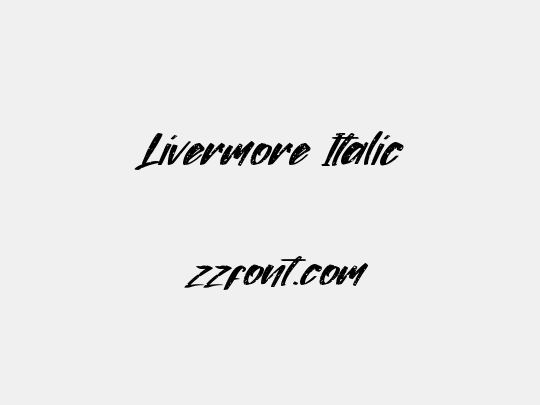 Livermore Italic