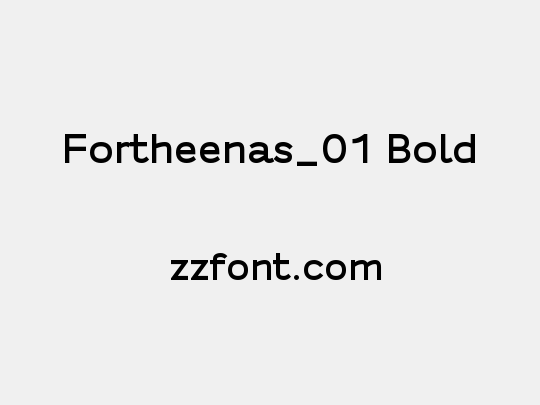 Fortheenas_01 Bold