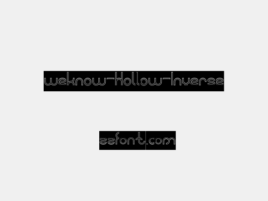 weknow-Hollow-Inverse