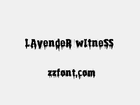 Lavender Witness