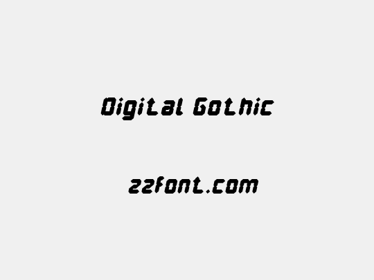 Digital Gothic