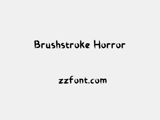 Brushstroke Horror