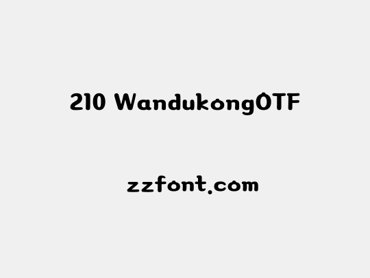 210 WandukongOTF