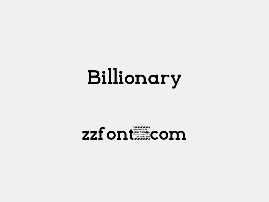 Billionary