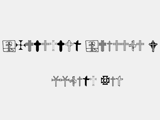 Christian Crosses V