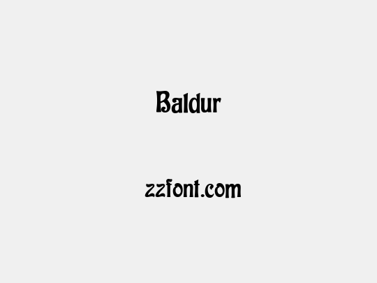 Baldur