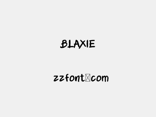 BLAXIE