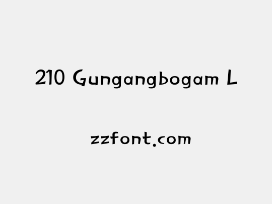 210 Gungangbogam L