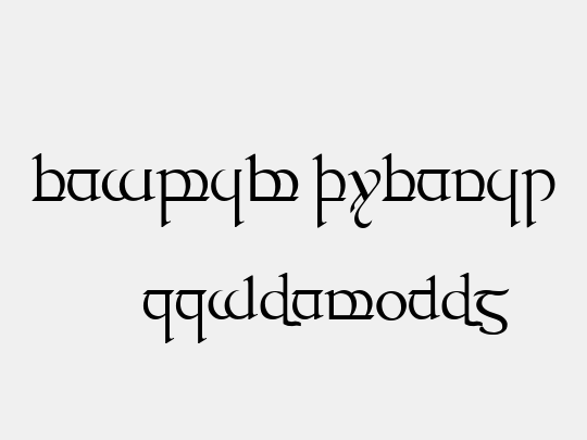 Tengwar Quenya-1