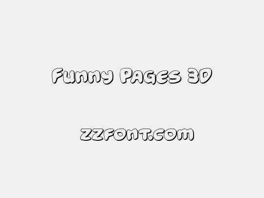 Funny Pages 3D