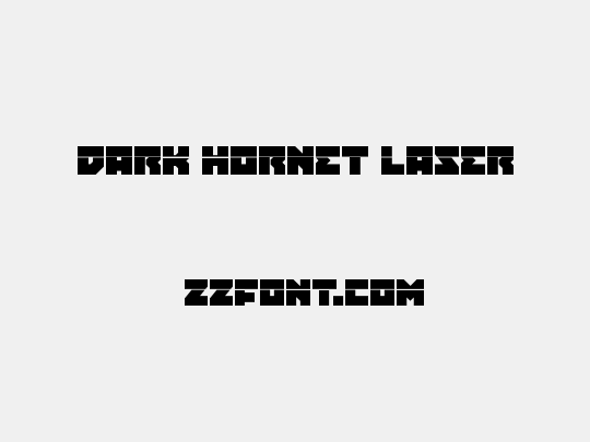 Dark Hornet Laser