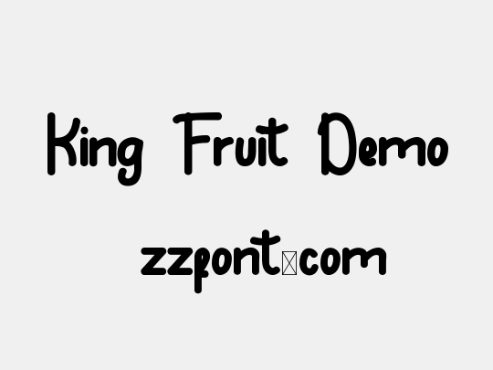 King Fruit Demo