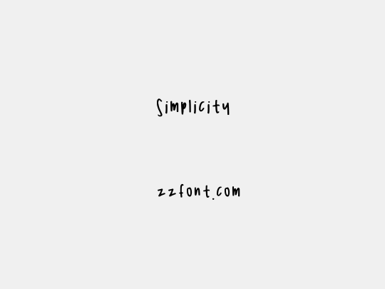 Simplicity