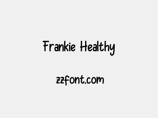 Frankie Healthy