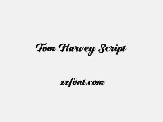 Tom Harvey Script