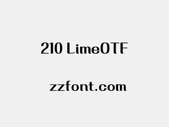 210 LimeOTF