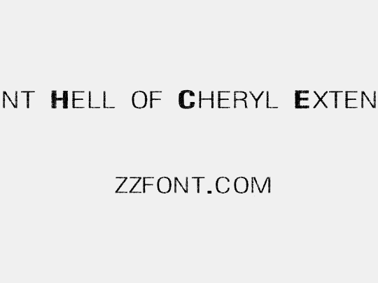 Silent Hell of Cheryl Extended