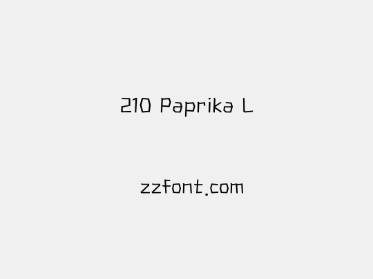 210 Paprika L