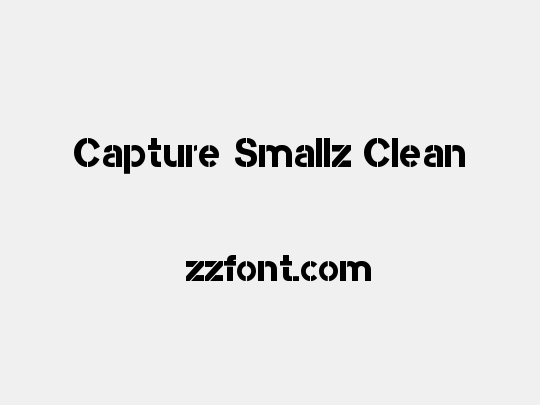 Capture Smallz Clean