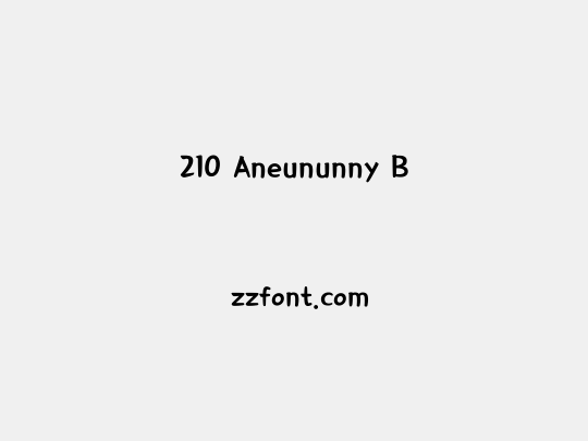 210 Aneununny B