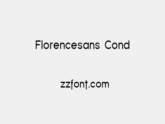 Florencesans Cond