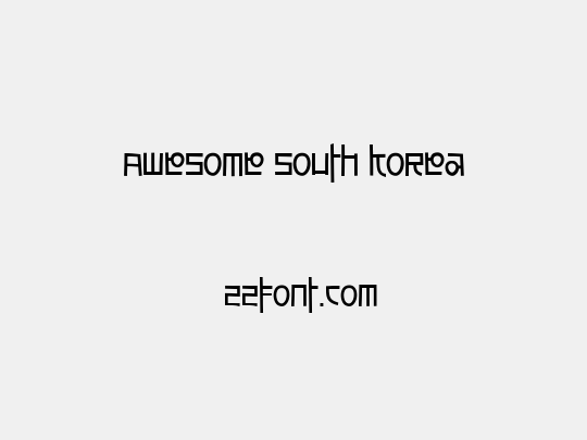 Awesome South Korea