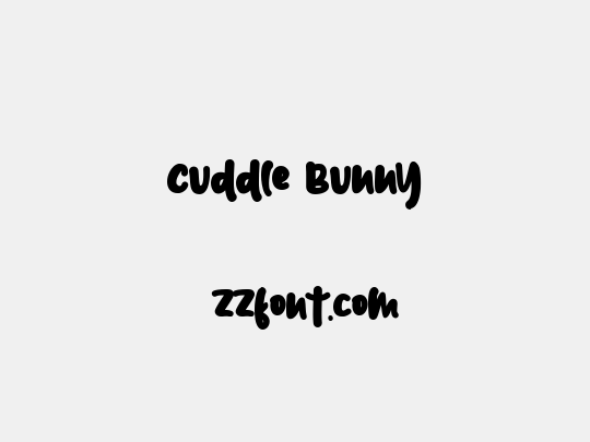 Cuddle Bunny