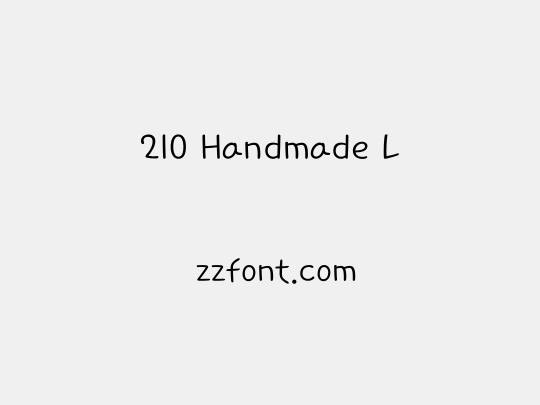 210 Handmade L