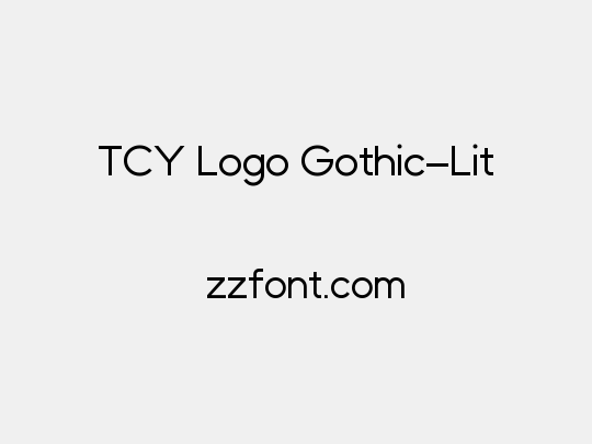 TCY Logo Gothic-Lit