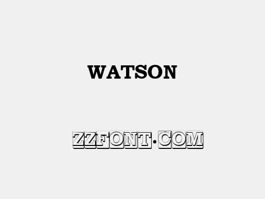 WATSON