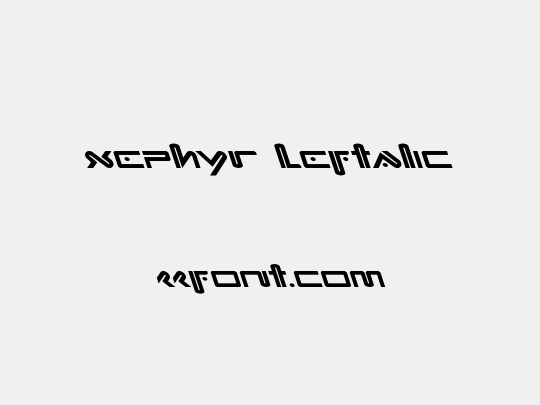 Xephyr Leftalic