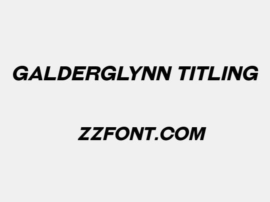 Galderglynn Titling