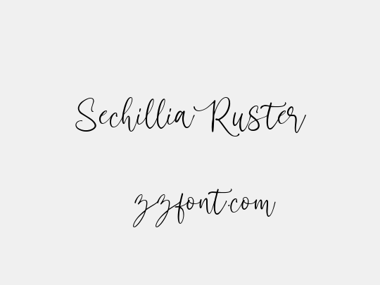 Sechillia Ruster