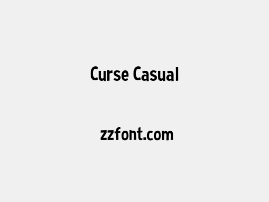 Curse Casual