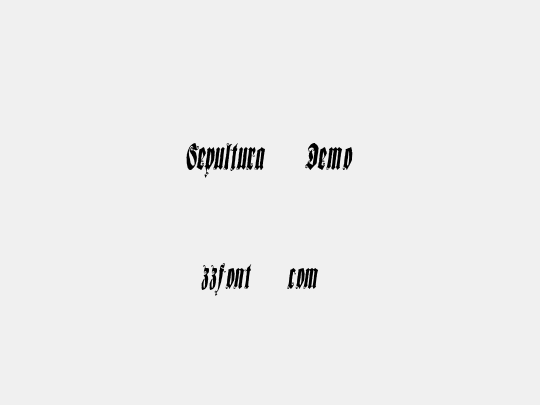 Sepultura Demo - 众字网