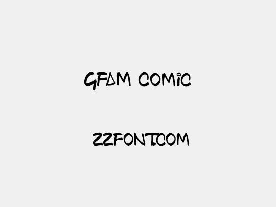 GFAM Comic