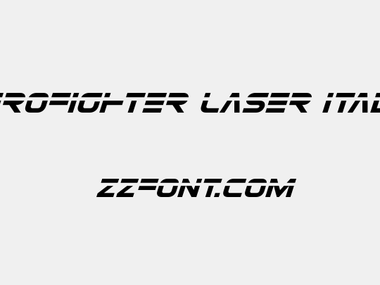 Eurofighter Laser Italic