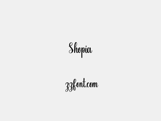 Shopia