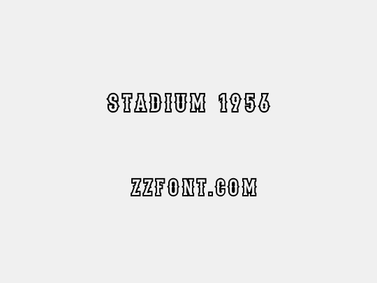 Stadium 1956