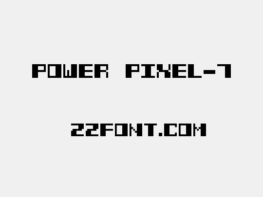 Power Pixel-7