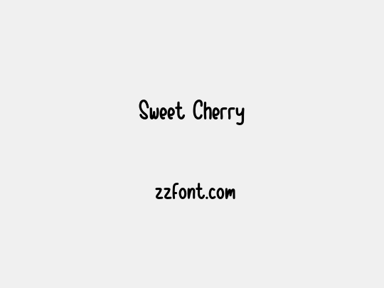 Sweet Cherry